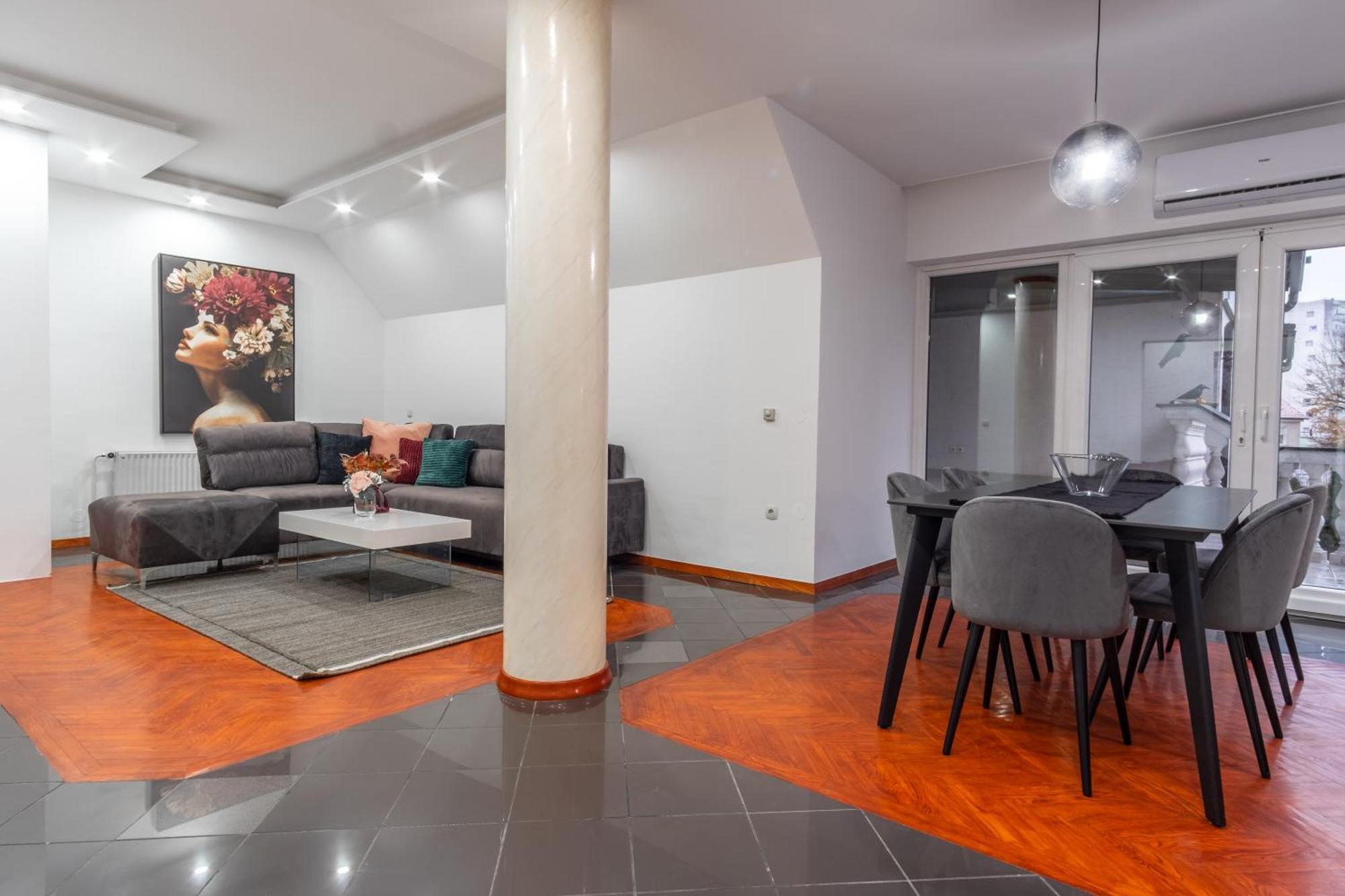 Apartments Park Siska ليوبليانا الغرفة الصورة